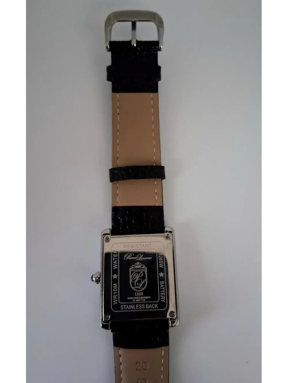 NEW Pierre Lucerne Aquamarine 1888 Men's‎ Tank Watch